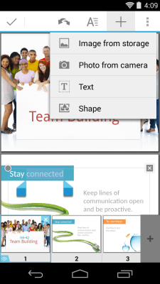 Capture d'écran de l'application Quickoffice - #3