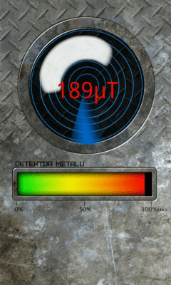 Capture d'écran de l'application Détecteur de métaux Mobiem - #2