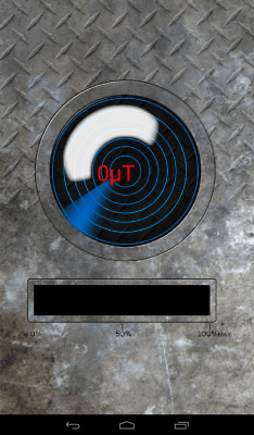 Capture d'écran de l'application Détecteur de métaux Mobiem - #3