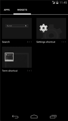 Capture d'écran de l'application Terminal Emulator for Android - #8