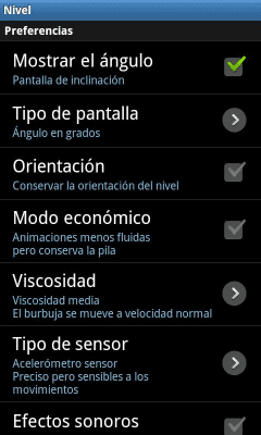 Capture d'écran de l'application Niveau à bulle - #3