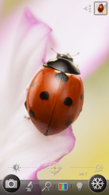 Capture d'écran de l'application Loupe et microscope - #3