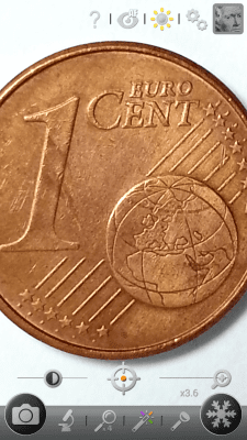 Capture d'écran de l'application Loupe et microscope - #4