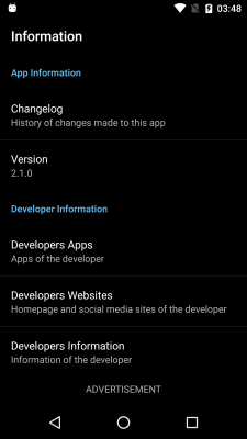 Capture d'écran de l'application Lampe de poche Gabenative - #4