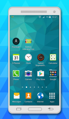 Capture d'écran de l'application Indicateur de batterie gratuit - #5