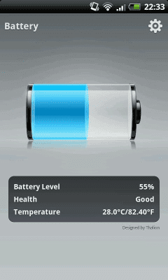 Capture d'écran de l'application Batterie - Batterie - #2