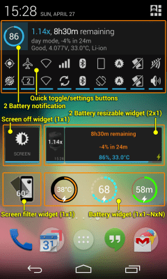 Capture d'écran de l'application 2x Battery - Battery Saver - #3