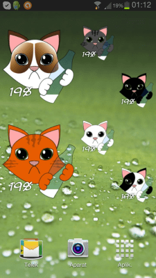 Capture d'écran de l'application Kitty, le chat à piles - #4