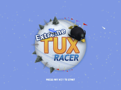 Capture d'écran de l'application Extreme Tux Racer - #1