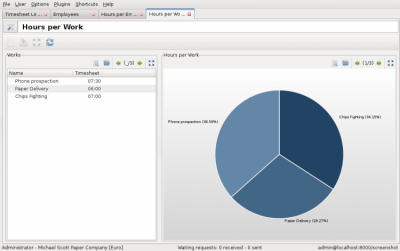 Capture d'écran de l'application Tryton - #3