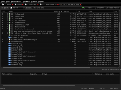 Capture d'écran de l'application EiskaltDC++ - #6