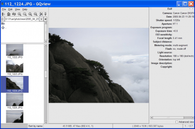 Capture d'écran de l'application GQview - #4