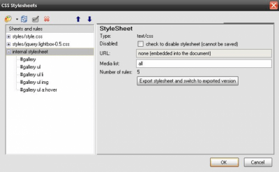 Capture d'écran de l'application KompoZer - #4