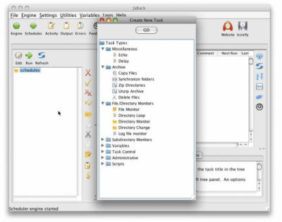 Capture d'écran de l'application JaBack - #2