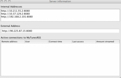 Capture d'écran de l'application MyTunesRSS - #3