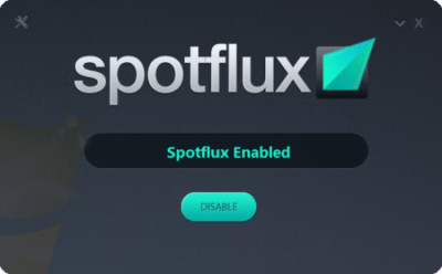 Capture d'écran de l'application Spotflux - #2