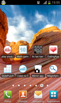 Capture d'écran de l'application show battery percentage - #8