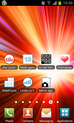 Capture d'écran de l'application show battery percentage - #9