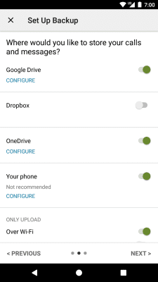 Capture d'écran de l'application SyncTech SMS Backup & Restore - #5