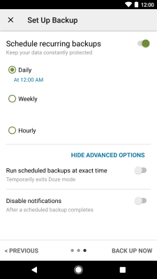 Capture d'écran de l'application SyncTech SMS Backup & Restore - #6