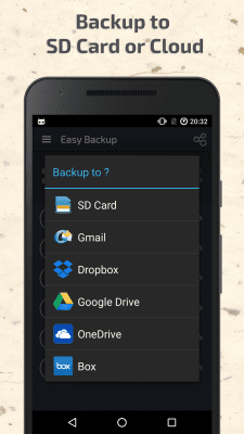 Capture d'écran de l'application Easy Backup & Restore - #3