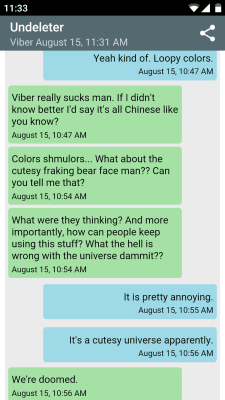 Capture d'écran de l'application Undeleter - Restaurer les fichiers - #8