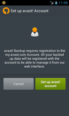 Capture d'écran de l'application Avast Mobile Backup & Restore - #5