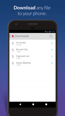 Capture d'écran de l'application Backblaze - #4