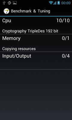 Capture d'écran de l'application Benchmark & Tuning (Full) - #5