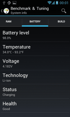 Capture d'écran de l'application Benchmark & Tuning (Full) - #8