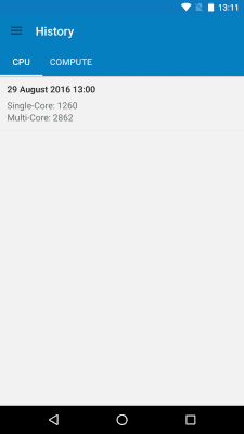 Capture d'écran de l'application Geekbench 4 - #6