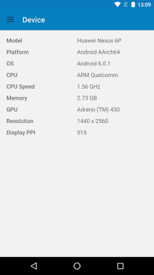 Capture d'écran de l'application Geekbench 4 - #7