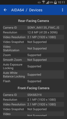 Capture d'écran de l'application AIDA64 - #7