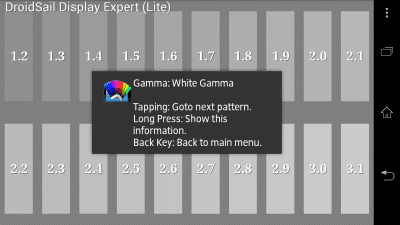 Capture d'écran de l'application DroidSail Display Expert(Lite) - #5