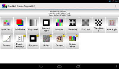 Capture d'écran de l'application DroidSail Display Expert(Lite) - #6