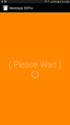 Capture d'écran de l'application SDFix: KitKat Writable MicroSD - #3