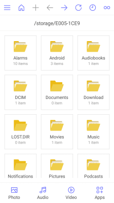 Capture d'écran de l'application SD Card Manager For Android & File Manager Master - #1