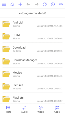 Capture d'écran de l'application SD Card Manager For Android & File Manager Master - #2
