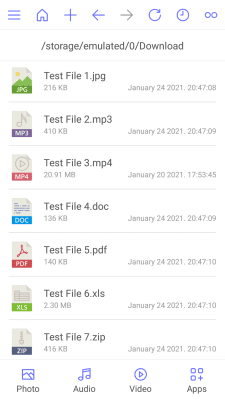 Capture d'écran de l'application SD Card Manager For Android & File Manager Master - #3