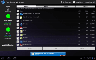 Capture d'écran de l'application Advanced SD Card Manager - #3