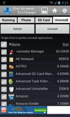 Capture d'écran de l'application Advanced SD Card Manager - #5