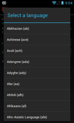 Capture d'écran de l'application Custom Locale - #4