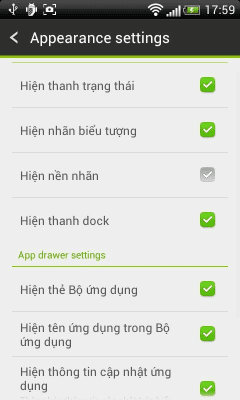 Capture d'écran de l'application GO LauncherEX Vietnamese language - #1