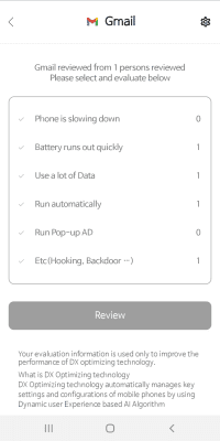 Capture d'écran de l'application DxClean - #4