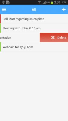 Capture d'écran de l'application Zoho Taskz - #5