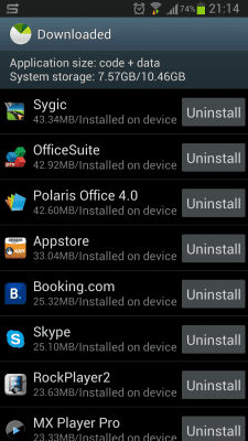 Capture d'écran de l'application Task Manager S4 Shortcut - #4