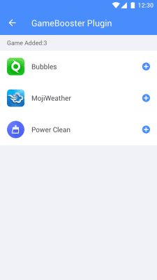 Capture d'écran de l'application Game Booster (Plugin) - #5