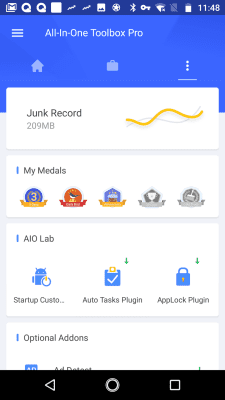 Capture d'écran de l'application Game Booster (Plugin) - #7