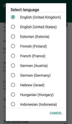 Capture d'écran de l'application SuperSU - #8