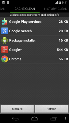 Capture d'écran de l'application Android System Cleaner - #2